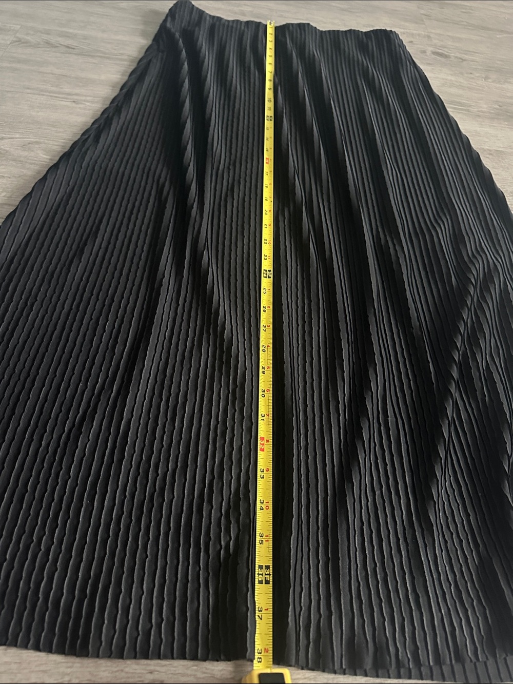 Halogen Black Pleated Maxi Skirt - Picture 3 of 4
